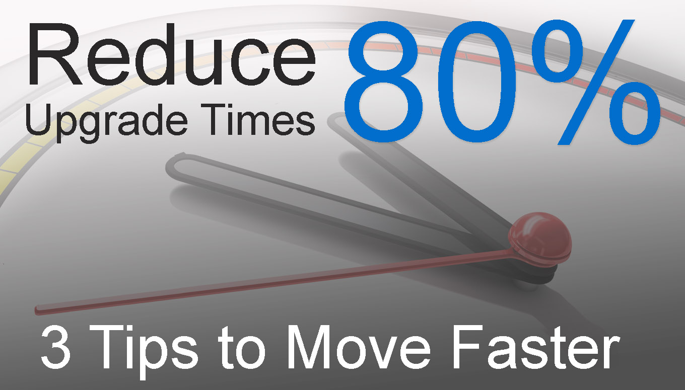 Reduce SAP BusinessObjects Upgrade Times up to 80%